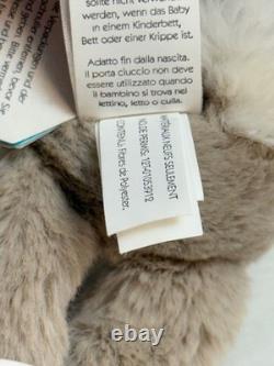 Jellycat Poussin Beige Très Rare Bashful Clip de Sucette, Neuf Avec Étiquettes, Authentique