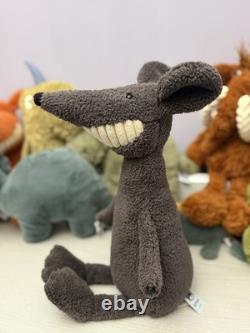 Jellycat Retiré Et Extrêmement Rare Rat Denté Tout Neuf Avec Étiquettes Authentique