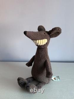 Jellycat Retiré Et Extrêmement Rare Rat Denté Tout Neuf Avec Étiquettes Authentique