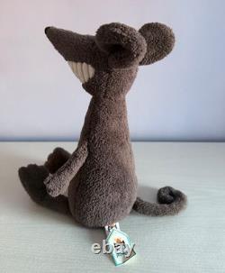 Jellycat Retiré Et Extrêmement Rare Rat Denté Tout Neuf Avec Étiquettes Authentique