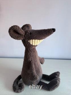 Jellycat Retiré Et Extrêmement Rare Rat Denté Tout Neuf Avec Étiquettes Authentique