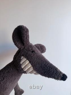 Jellycat Retiré Et Extrêmement Rare Rat Denté Tout Neuf Avec Étiquettes Authentique