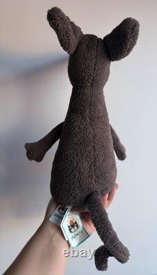 Jellycat Retiré Et Extrêmement Rare Rat Denté Tout Neuf Avec Étiquettes Authentique