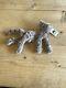 Jellycat Silver Kooky Nouveau Chat Extrêmement Rare Retraité Jouet Doux Chaton Kitty Tags