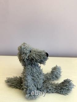 Jellycat extrêmement rare, petit loup Scamp gris retiré de la vente, neuf avec étiquette, authentique