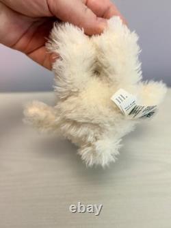 Jellycat lapin angora petit, extrêmement rare et retiré de la collection, neuf sans étiquette, authentique