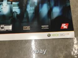 Jeu Vidéo Extrêmement Rare Première Affiche Promo Xbox 360 Nouveau BioShock