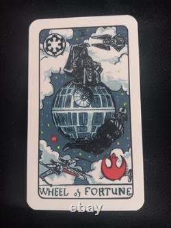 Jeu de tarot Star Wars, extrêmement rare, œuvre originale dessinée à la main, neuf sous blister scellé