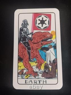 Jeu de tarot Star Wars, extrêmement rare, œuvre originale dessinée à la main, neuf sous blister scellé