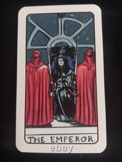 Jeu de tarot Star Wars, extrêmement rare, œuvre originale dessinée à la main, neuf sous blister scellé