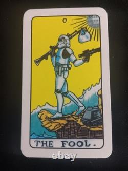 Jeu de tarot Star Wars, extrêmement rare, œuvre originale dessinée à la main, neuf sous blister scellé