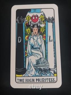 Jeu de tarot Star Wars, extrêmement rare, œuvre originale dessinée à la main, neuf sous blister scellé