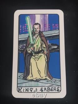 Jeu de tarot Star Wars, extrêmement rare, œuvre originale dessinée à la main, neuf sous blister scellé