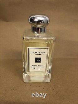 Jo Malone Blé Vert & Reine-des-Prés Cologne 100ml Extrêmement Rare Authentique