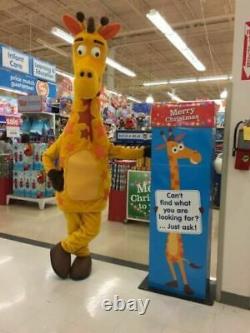 Jouets R Nous Geoffrey Le Costume Officiel De Mascotte Giraffe Extrêmement Rare