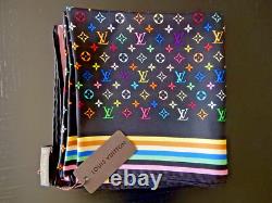 LOUIS VUITTON Takashi Murakami Carré en Soie Extrêmement Rare NEUF avec Boîte