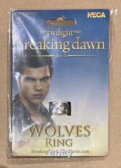 La Saga Twilight Révélation Partie 2 Anneau de Loups Extrêmement RARE