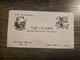 La Carte De Visite Des Cramps De 1976 Extrêmement Rare Htf New York