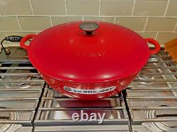 Le Creuset La Marmite en fonte extrêmement RARE NEUVE 7,25 qt-64156 (1994) NEUVE