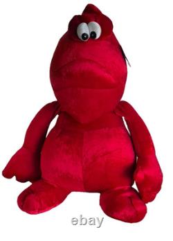 Le Jouet en Peluche Rogg de Trap Door Extrêmement Rare Vintage avec Étiquettes Jouet de Collection