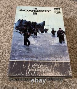 Le jour le plus long CBS/FOX Video VHS avec boîtier à chargement latéral (extrêmement RARE) NEUF
