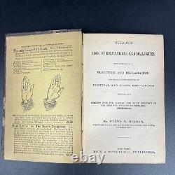 Le livre de récitations et dialogues de Wilson 1869, extrêmement rare, New York