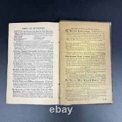 Le livre de récitations et dialogues de Wilson 1869, extrêmement rare, New York