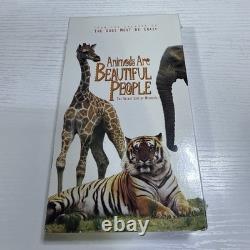 Les animaux sont de belles personnes VHS vidéo (1974) extrêmement rare neuf scellé