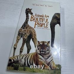 Les animaux sont de belles personnes VHS vidéo (1974) extrêmement rare neuf scellé