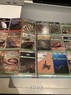 Les cartes à échanger d'animaux et de créatures de la RSPCA extrêmement rares, album S1 seulement 4 manquant.