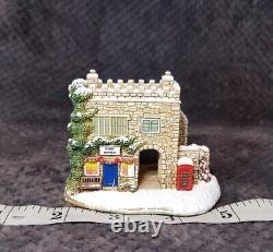 Lilliput Lane BLANCHLAND POST 2013 Extrêmement #Rare Tout Neuf Noël enneigé