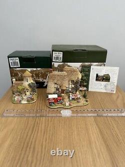 Lilliput Lane STRAWBERRY FIELDS extrêmement rare + Gold Top (1 titre tel qu'illustré)