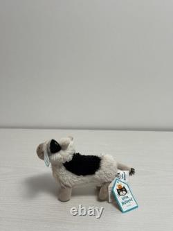 Little Jellycat Extrêmement Rare Jouet à Squeak Vache Barn Buddy, Neuf Avec Étiquettes, Authentique