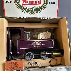 Locomotive à vapeur Mamod SL6 édition Jubilé d'or extrêmement rare dans sa boîte d'origine