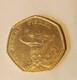 Monnaie Collectible Extrêmement Rare 50p Mr. Jeremy Fisher 2017 Uk, Neuf