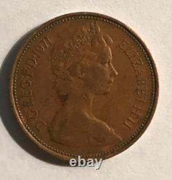 MONNAIE DE 2 PENCE NEUVE TRÈS RARE À COLLECTIONNER