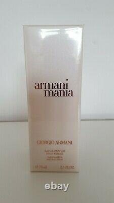 Manie Armane 75ml Eau De Parfum Brand New Factory Sealed Genuine Extremely Rare