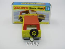 Matchbox Superfast N° 49 Unimog Extrêmement RARE Boîte SANS NEUF MIB