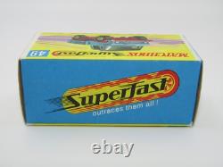 Matchbox Superfast N° 49 Unimog Extrêmement RARE Boîte SANS NEUF MIB