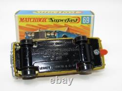 Matchbox Superfast N° 69 Rolls Royce SS Extrêmement RARE Boîte SANS NEUF VNMIB
