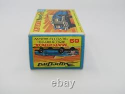 Matchbox Superfast N° 69 Rolls Royce SS Extrêmement RARE Boîte SANS NEUF VNMIB
