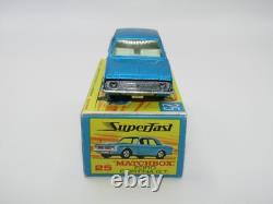 Matchbox Superfast No 25 Ford Cortina EXTREMEMENT Rare Boîte SANS NEUF VNMIB