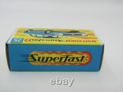 Matchbox Superfast No 25 Ford Cortina EXTREMEMENT Rare Boîte SANS NEUF VNMIB