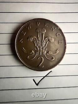 Monnaie 1 penny et 1p Nouveau penny de 1971 extrêmement rare