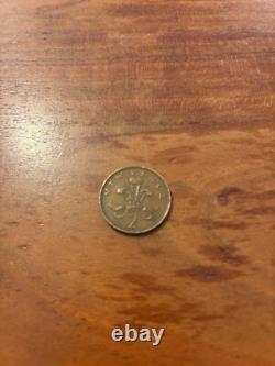 Monnaie britannique 2p Nouveau Pence 1971 (extrêmement rare)