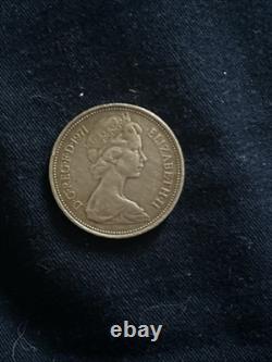Monnaie britannique de 2 pence 'New Pence' de 1971 extrêmement rare