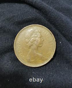Monnaie de 2p New Pence de 1971 (EXTRÊMEMENT RARE)