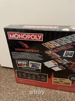 Monopoly Crowdstrike JEU DE SOCIÉTÉ NEUF SOUS BLISTER TRÈS RARE BNIB