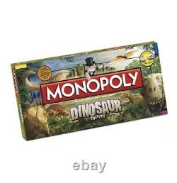 Monopoly Édition Dinosaure 2010 Rare Neuf Scellé en Usine Extrêmement Rare
