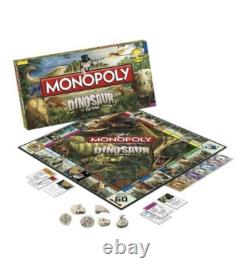 Monopoly Édition Dinosaure 2010 Rare Neuf Scellé en Usine Extrêmement Rare